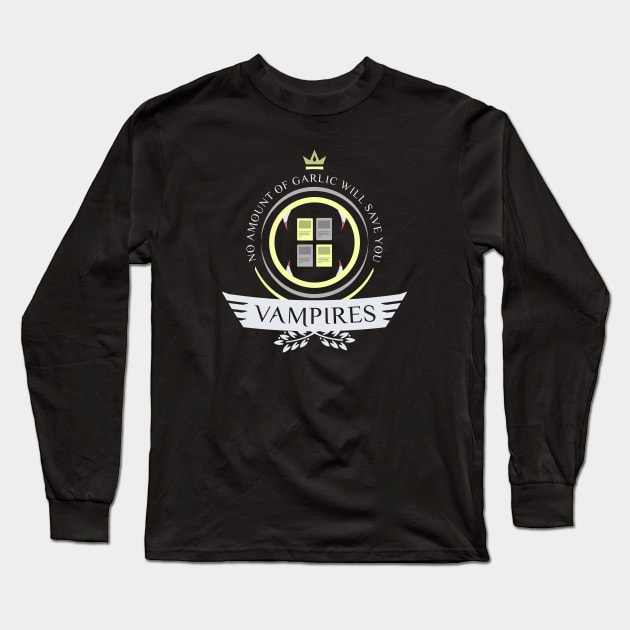 Magic the Gathering - Vampire Tribe Long Sleeve T-Shirt by epicupgrades